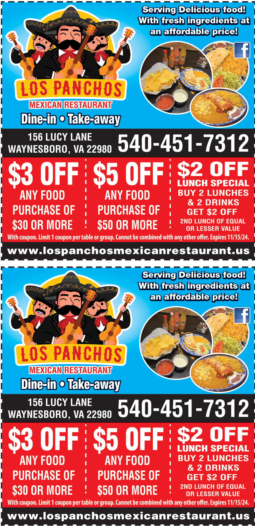 LOS PANCHOS MEXICAN RESTA