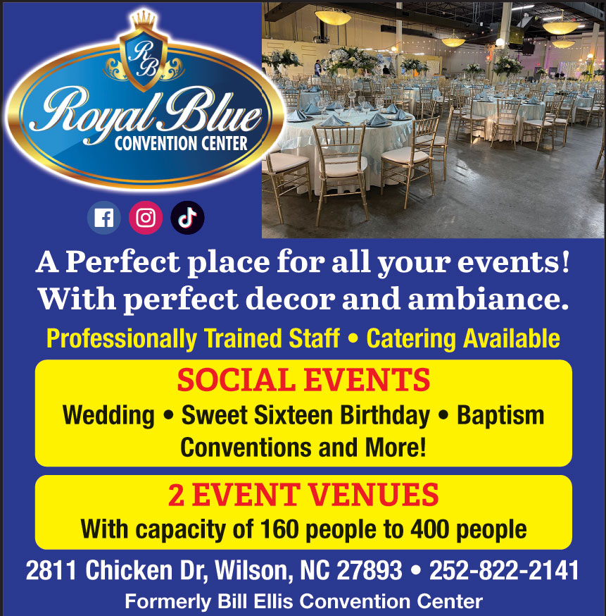 ROYAL BLUE CONVENTION CEN