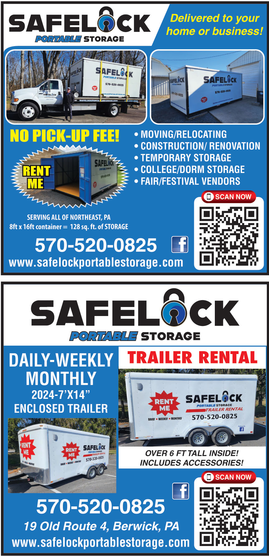 SAFELOCK STORAGE LLC
