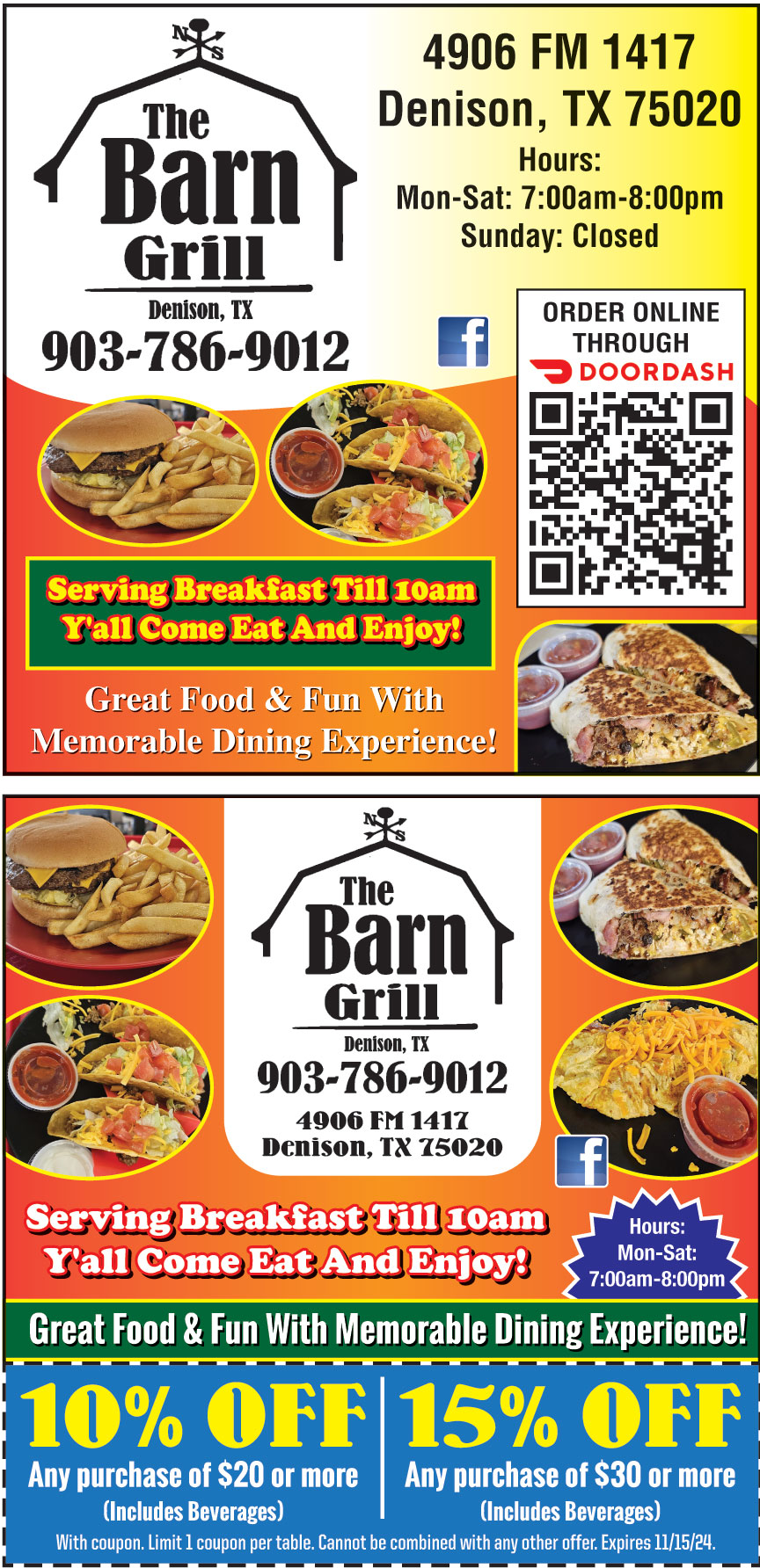 THE BARN GRILL