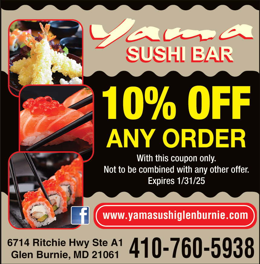 YAMA SUSHI BAR GLEN BURNI