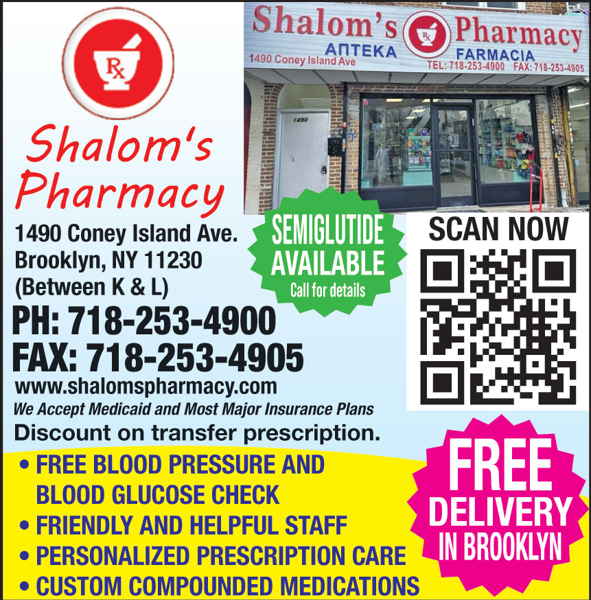 SHALOMS PHARMACY INC