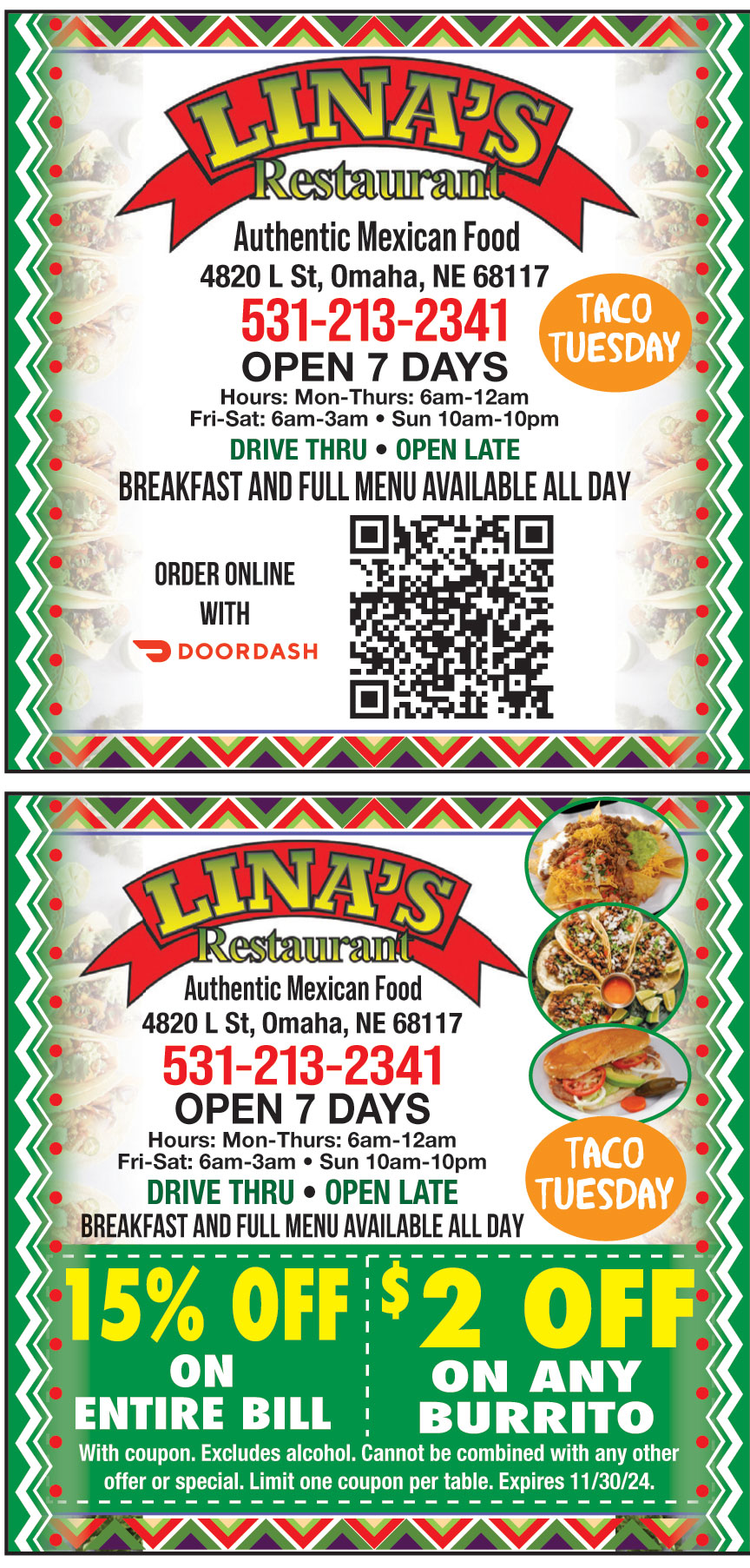 LINAS MEXICAN RESTAURANT