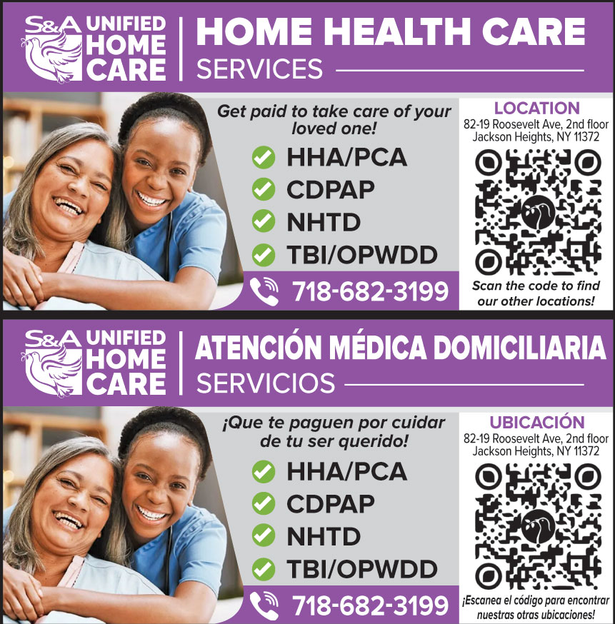 S AND A UNIFIED HOME CARE