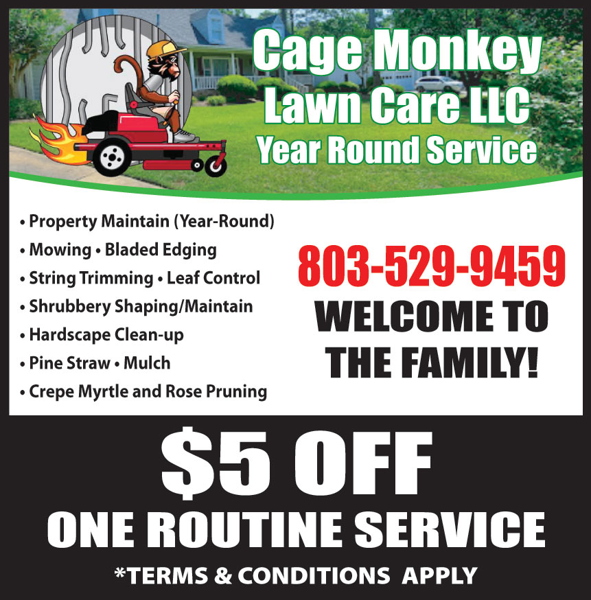 CAGE MONKEY LAWN CARE LLC