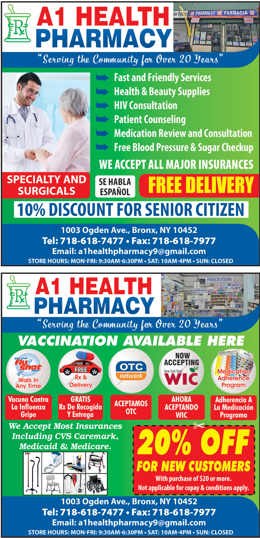 A1 HEALTH PHARMACY