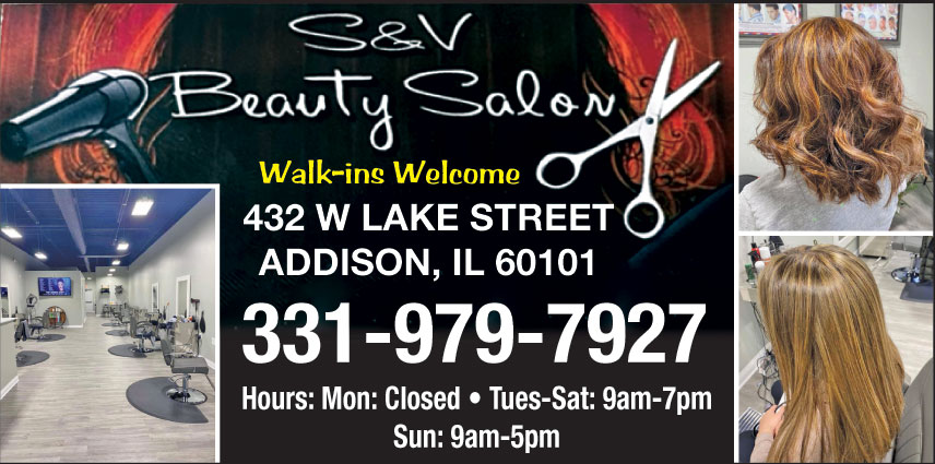 S AND V BEAUTY SALON