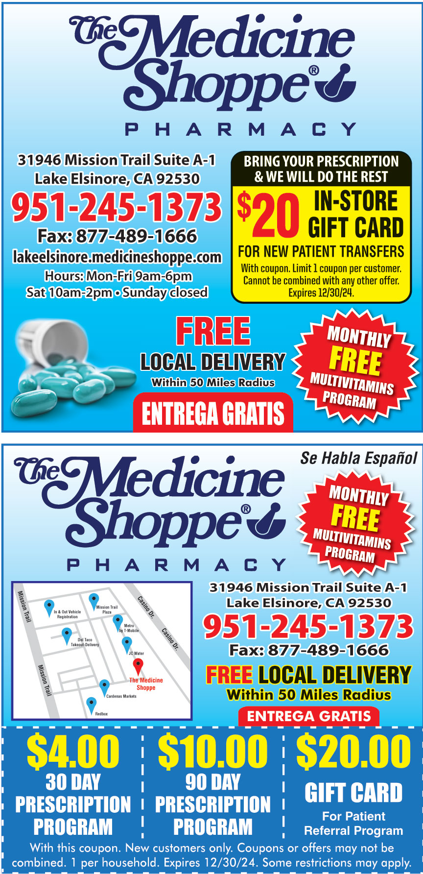 THE MEDICINE SHOPPE