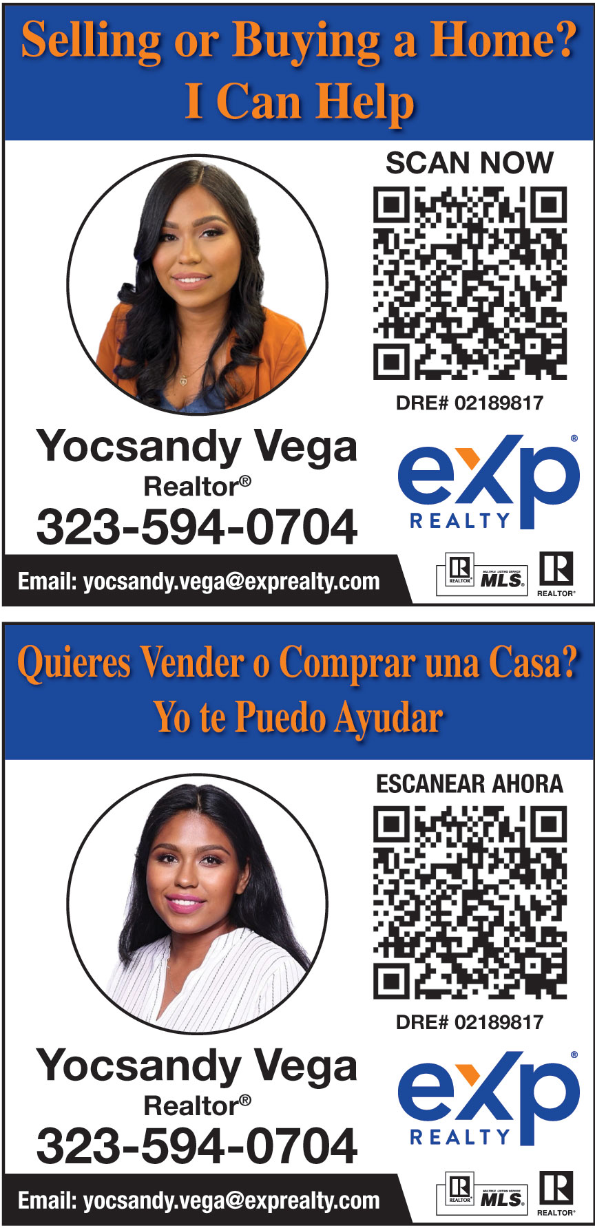 YOCSANDY VEGA EXP REALTY