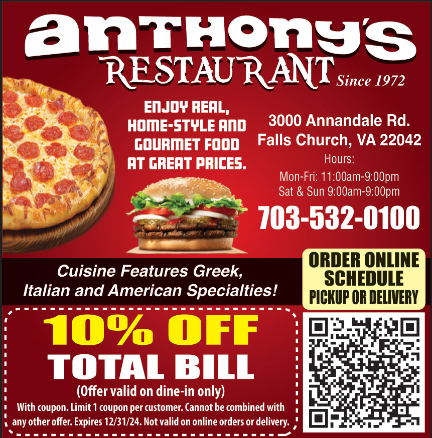 ANTHONYS RESTAURANT