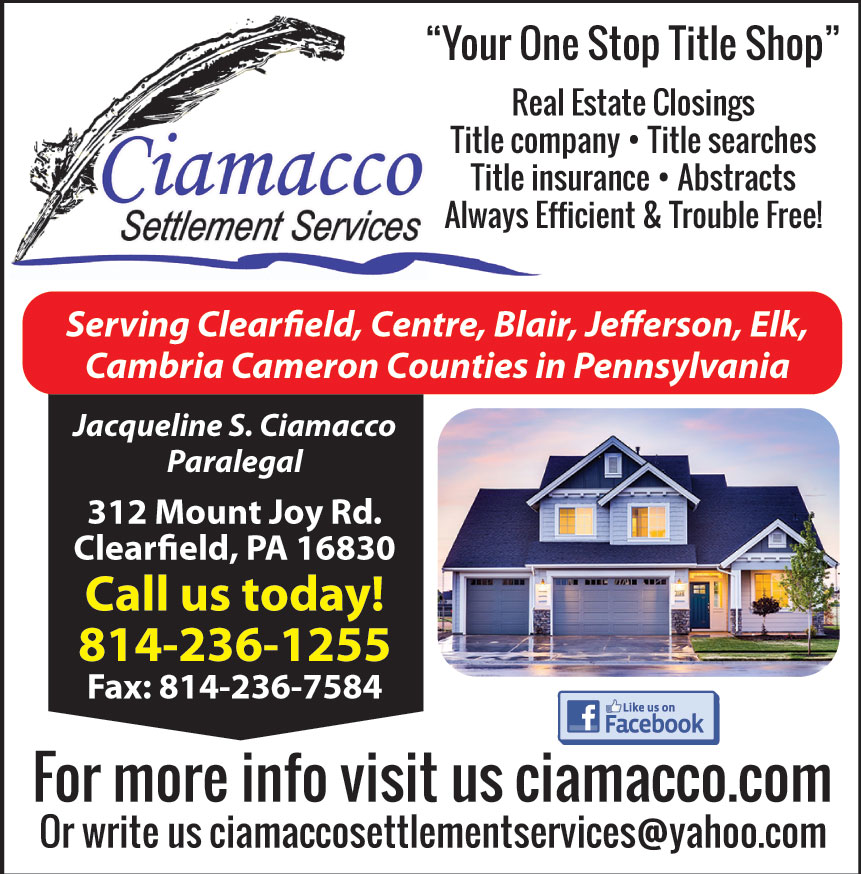 CIAMACCO SETTLEMENT SVC