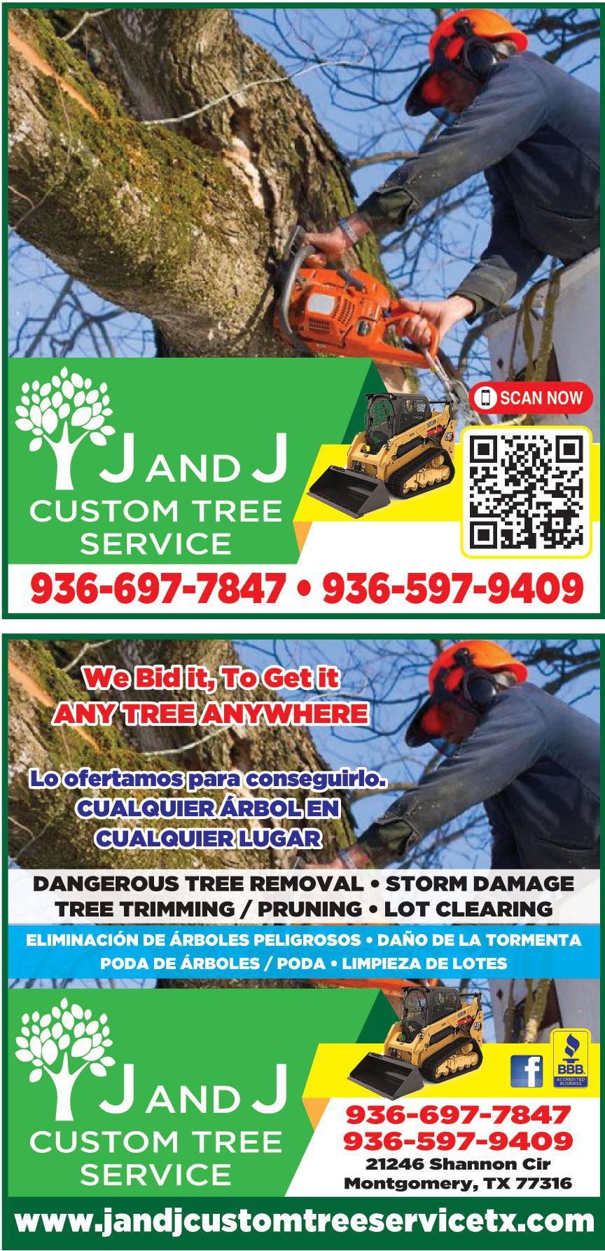 J AND J CUSTOM TREE SERVI