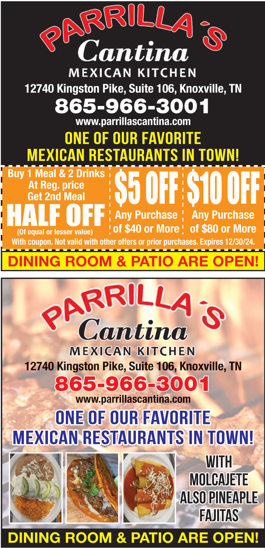 PARRILLAS CANTINA