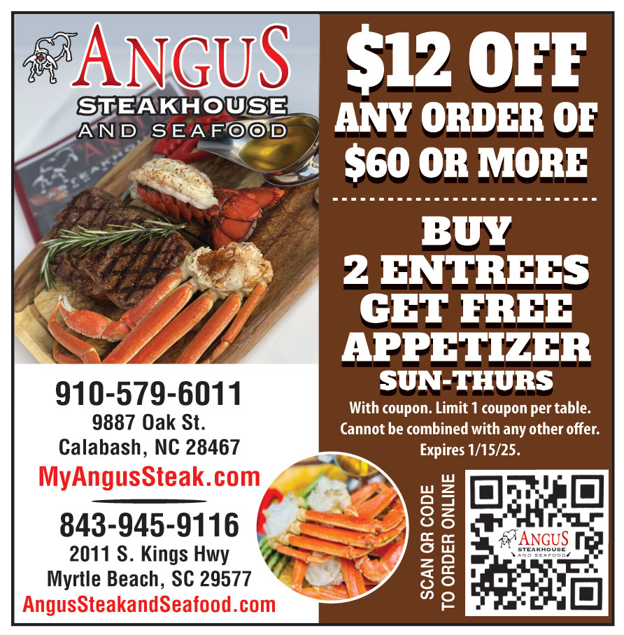 ANGUS STEAKHOUSE AND SEAF