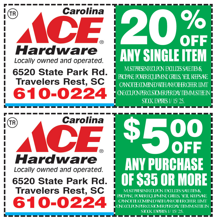 CAROLINA ACE HARDWARE