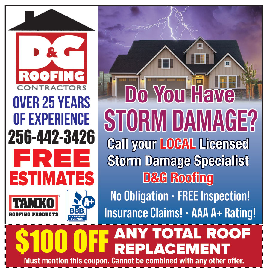 D AND G ROOFING