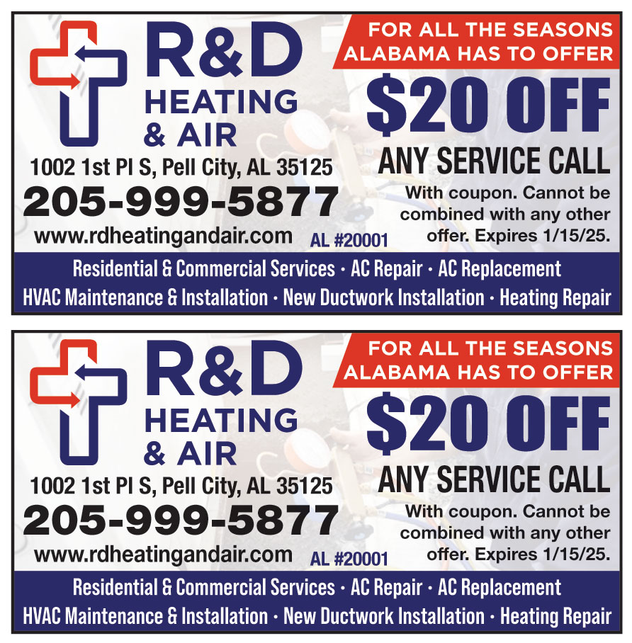 R AND D HEATING AND AIR