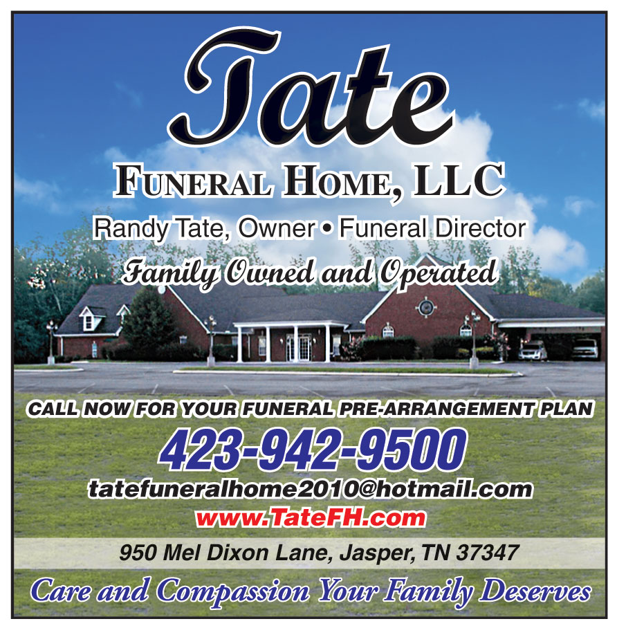 TATE FUNERAL HOME LLC