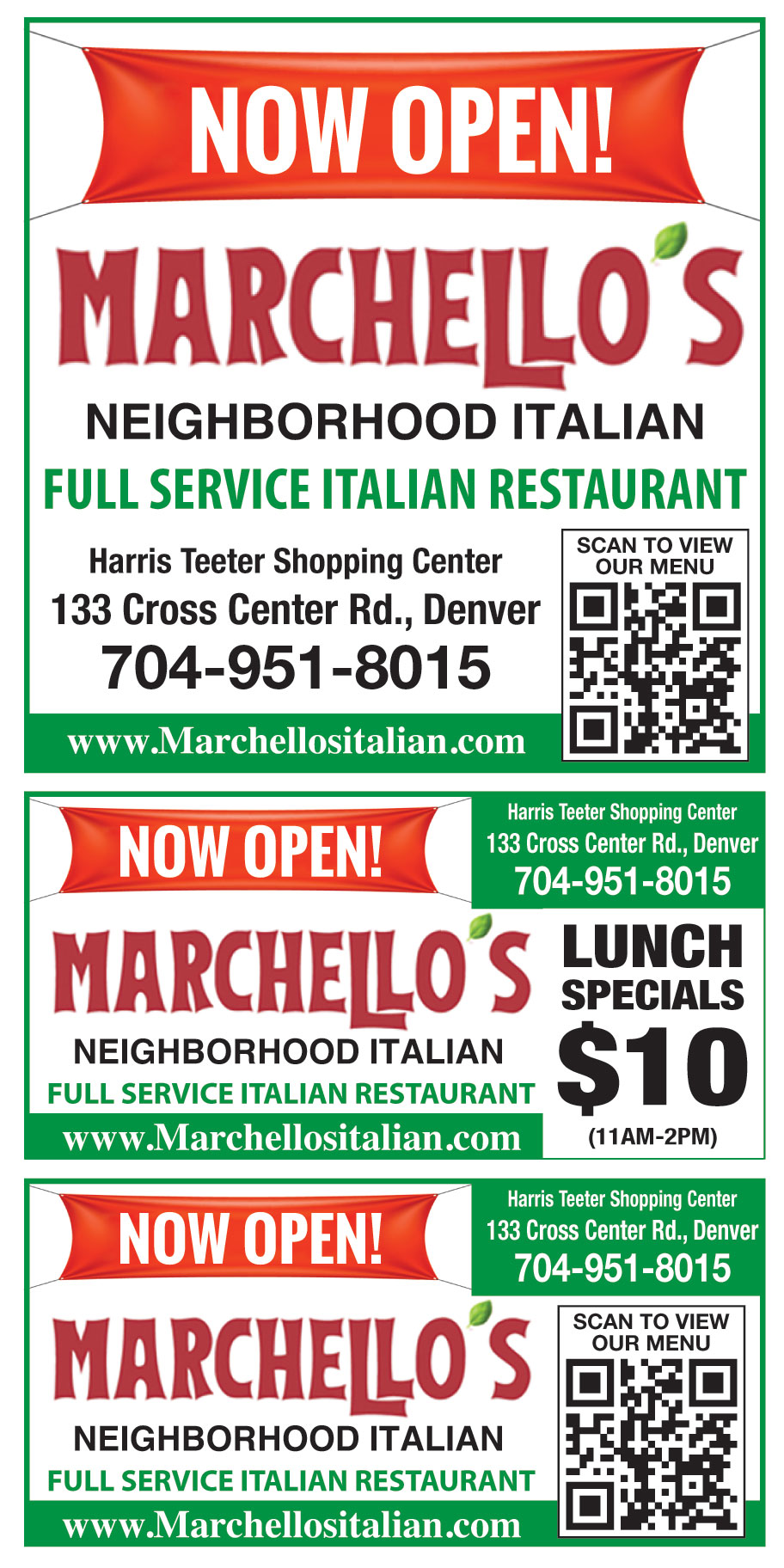 MARCHELLOS ITALIAN