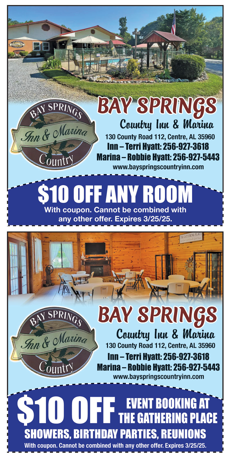 BAY SPRINGS COUNTRY INN