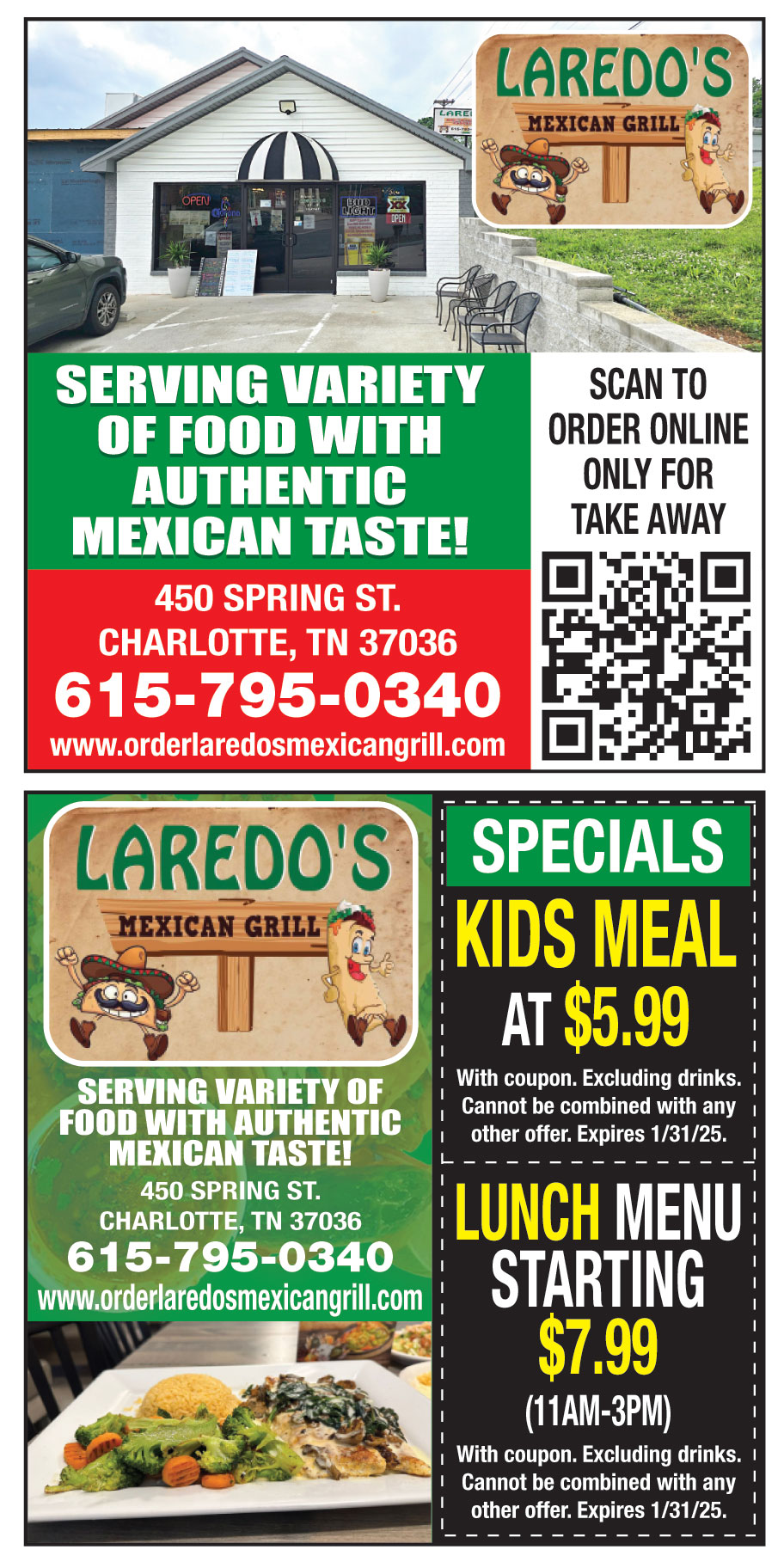 LAREDOS MEXICAN GRILL