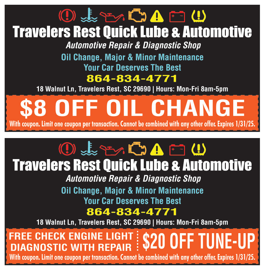 TRAVELERS REST QUICK LUBE