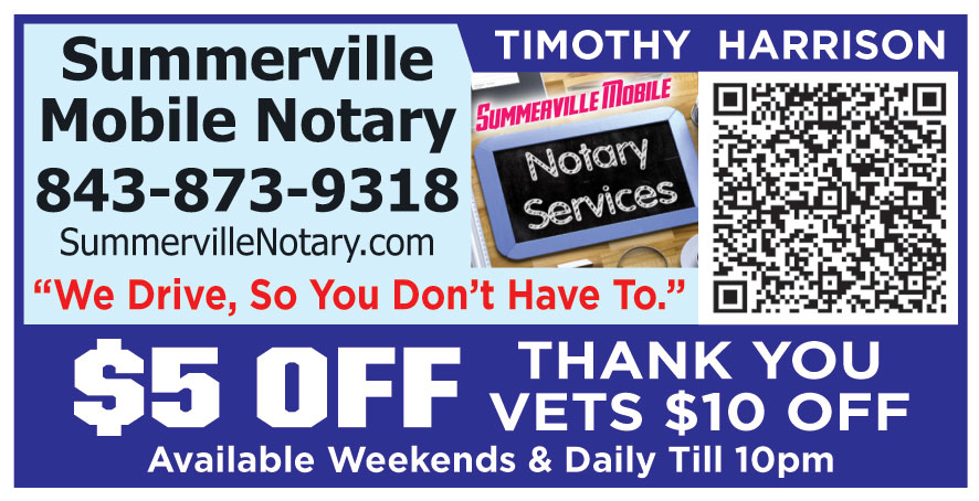 SUMMERVILLE MOBILE NOTARY