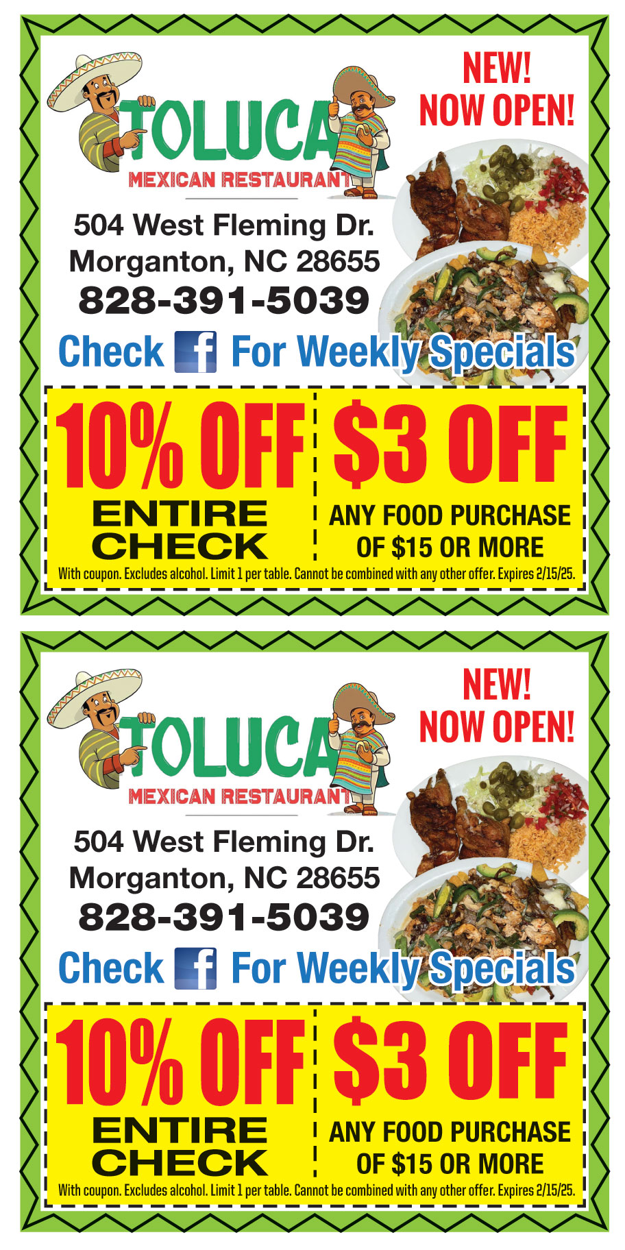 TOLUCA MEXICAN RESTAURANT