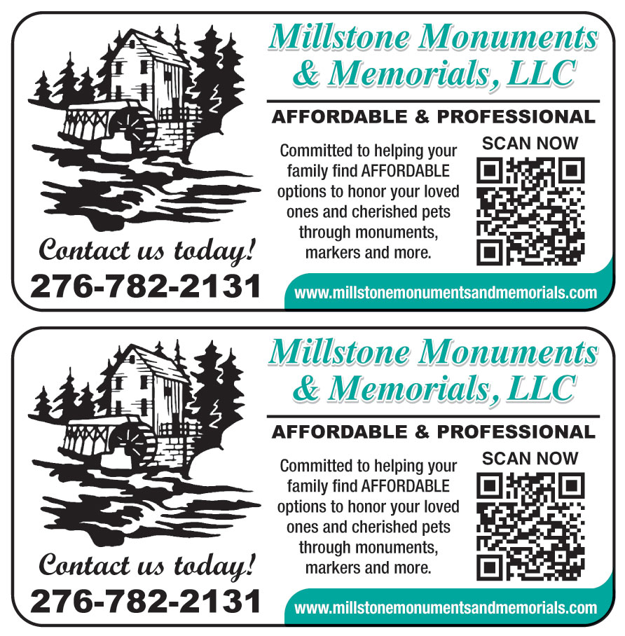 MILLSTONE MONUMENTS AND M