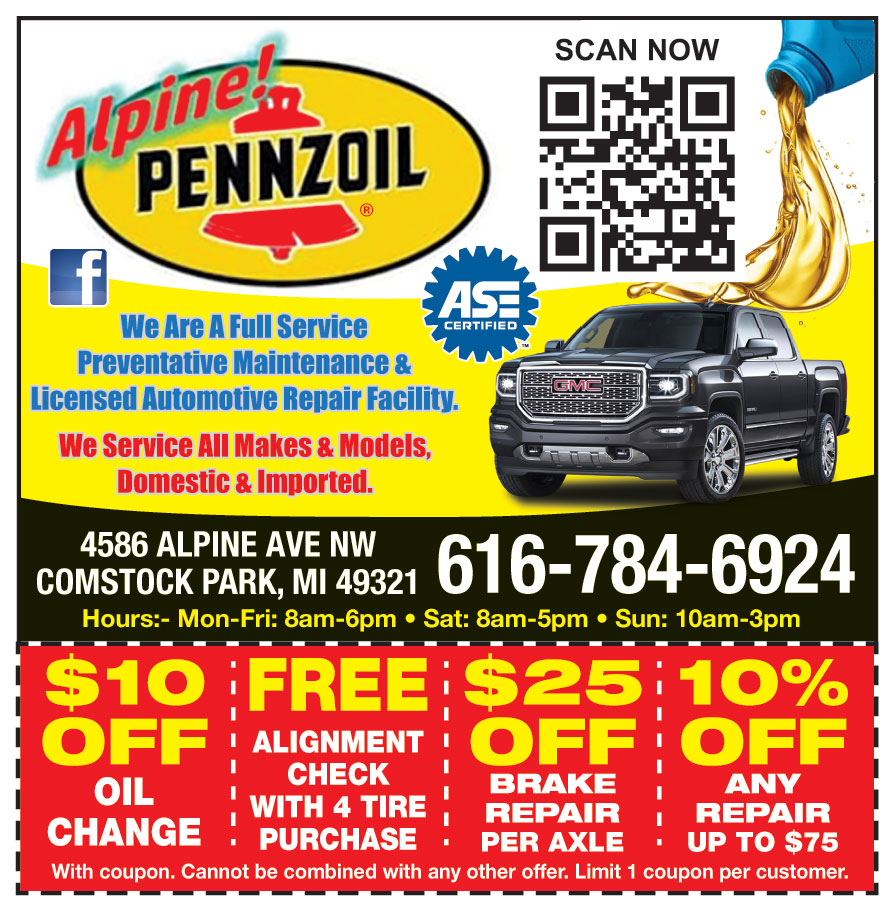 ALPINE PENNZOIL