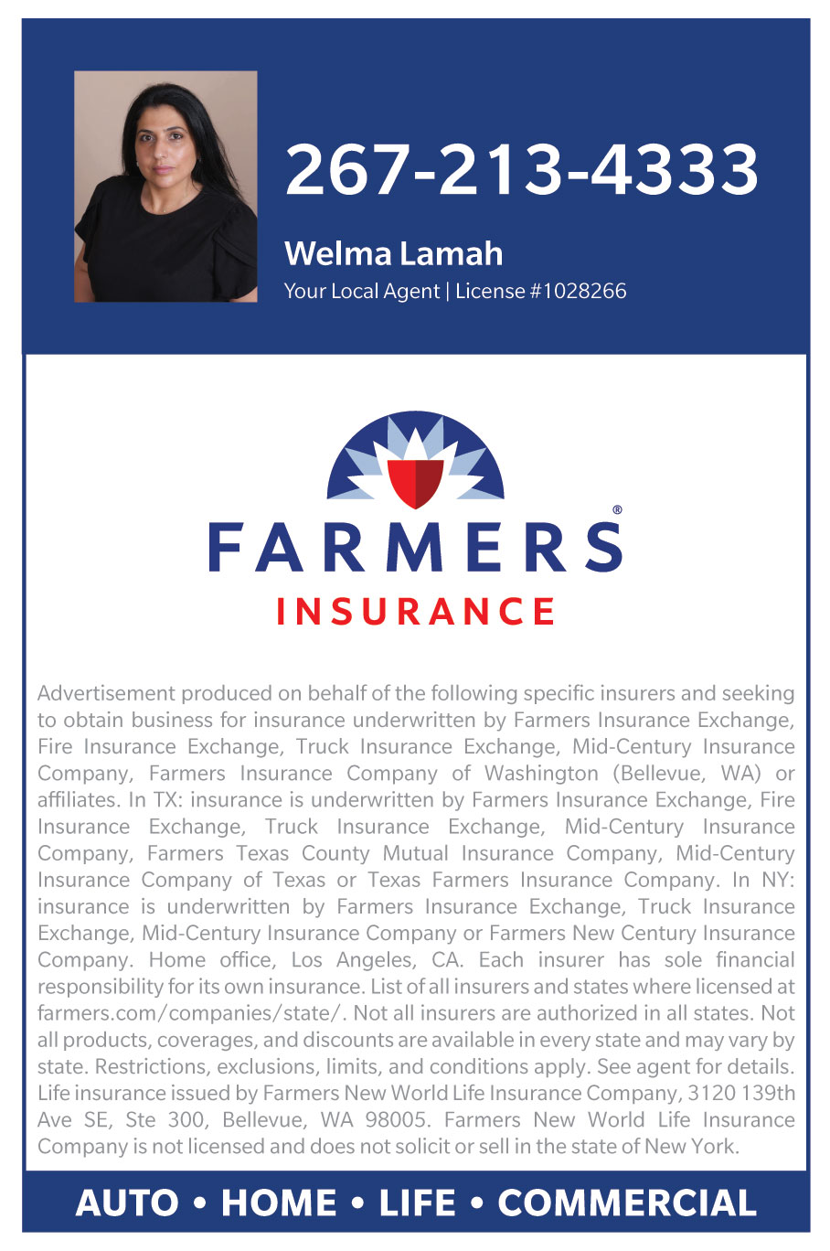 FARMERS INSURANCE