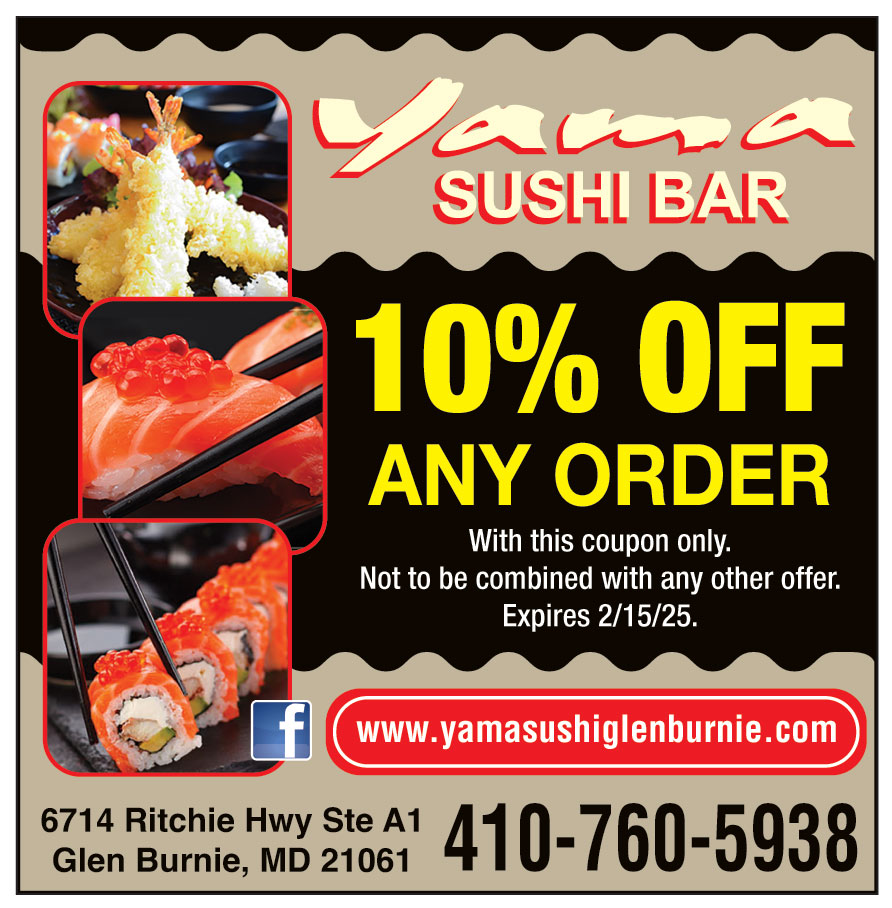 YAMA SUSHI BAR GLEN BURNI