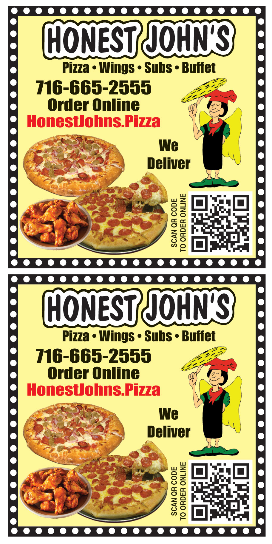 HONEST JOHNS PIZZERIA