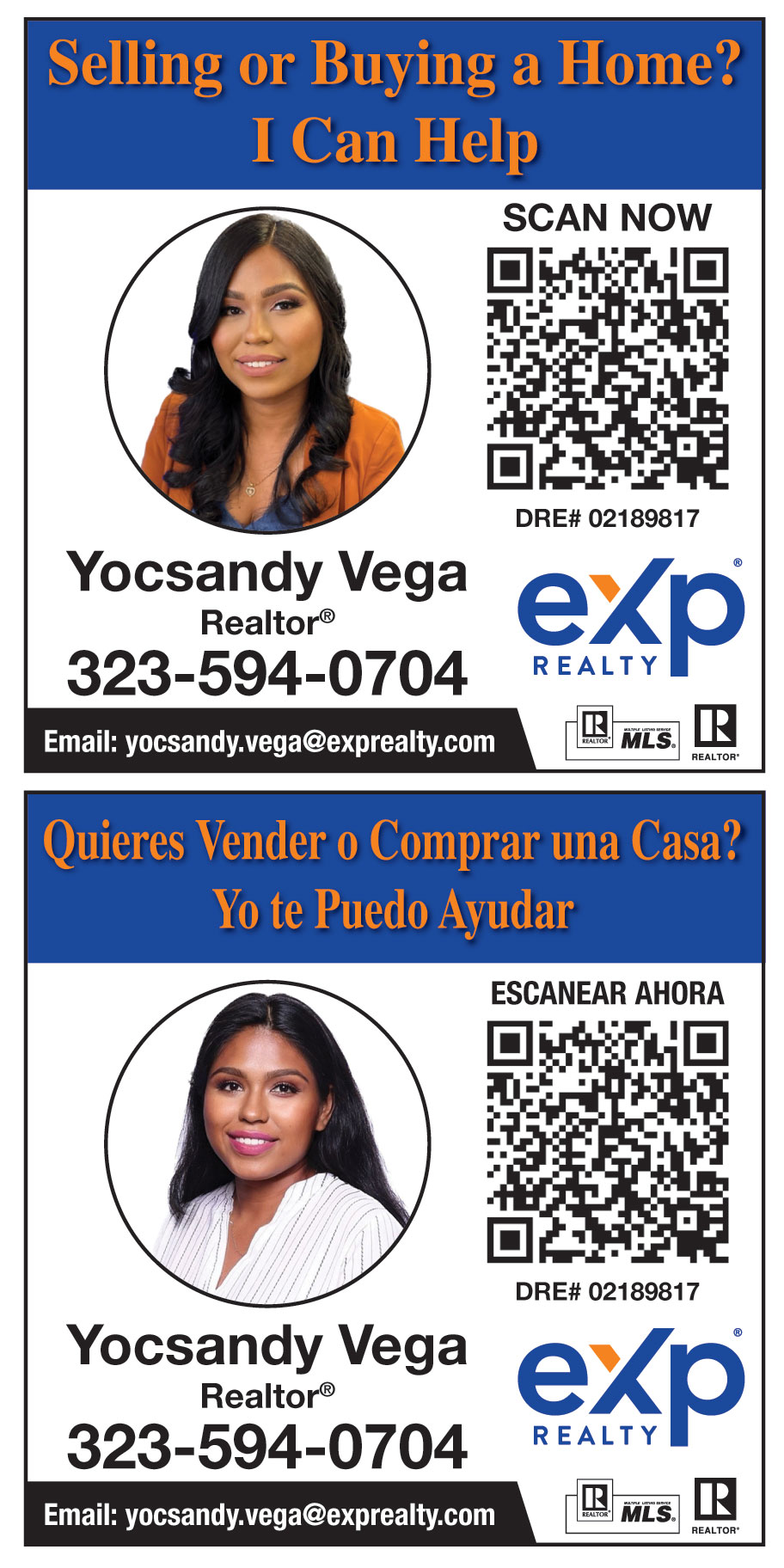 YOCSANDY VEGA EXP REALTY