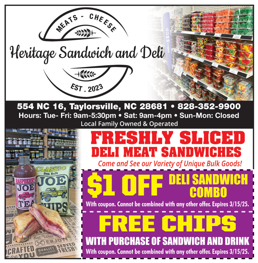 HERITAGE SANDWICH AND DEL