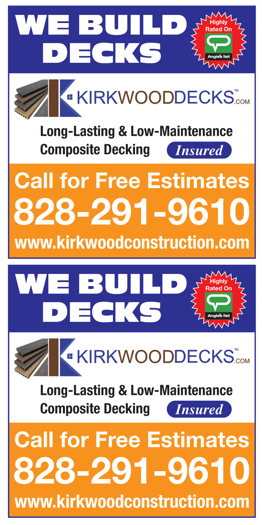 KIRKWOOD CONSTRUCTION