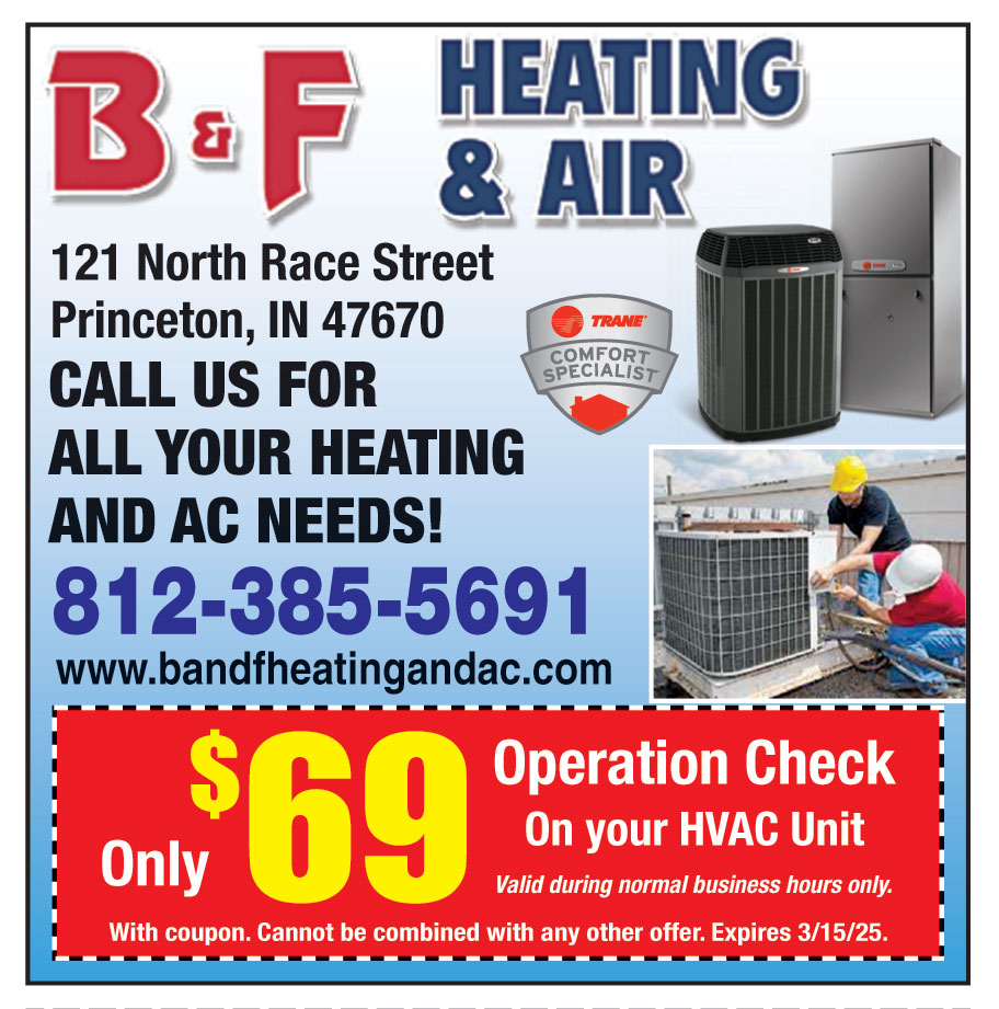 B AND F HEATING AND AIR