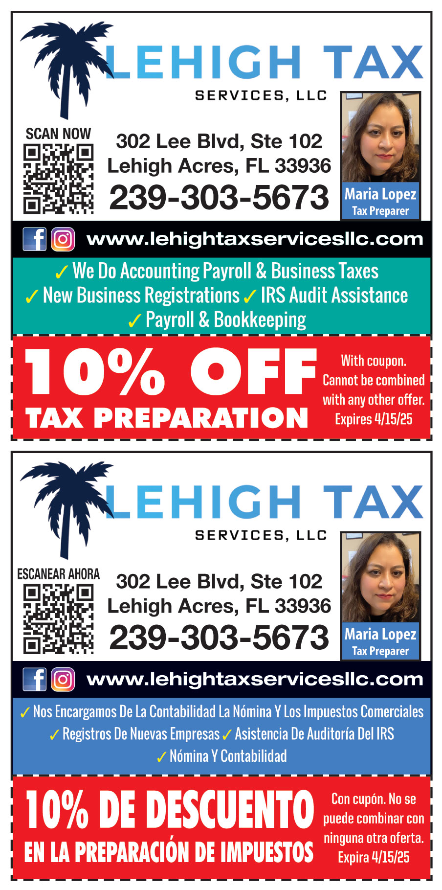 LEHIGH TAX SERVICES LLC