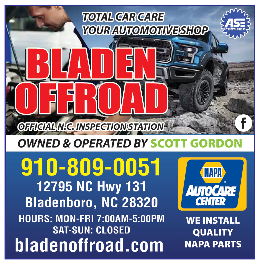 BLADEN OFF ROAD