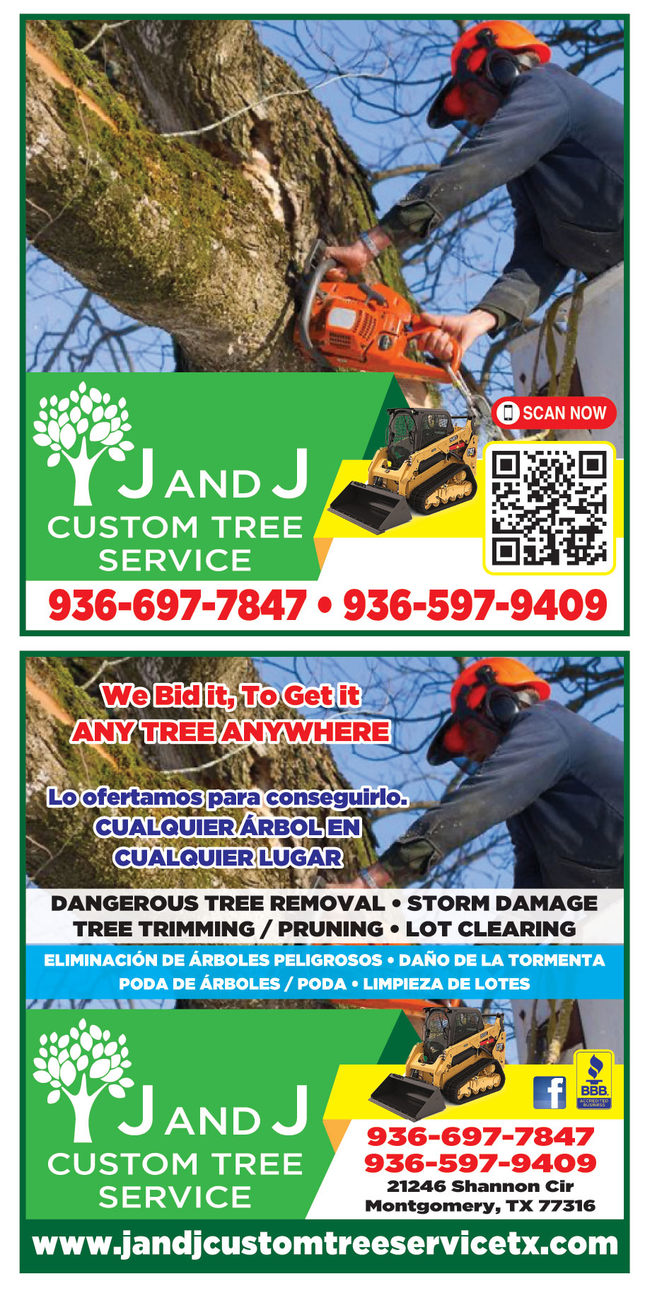 J AND J CUSTOM TREE SERVI