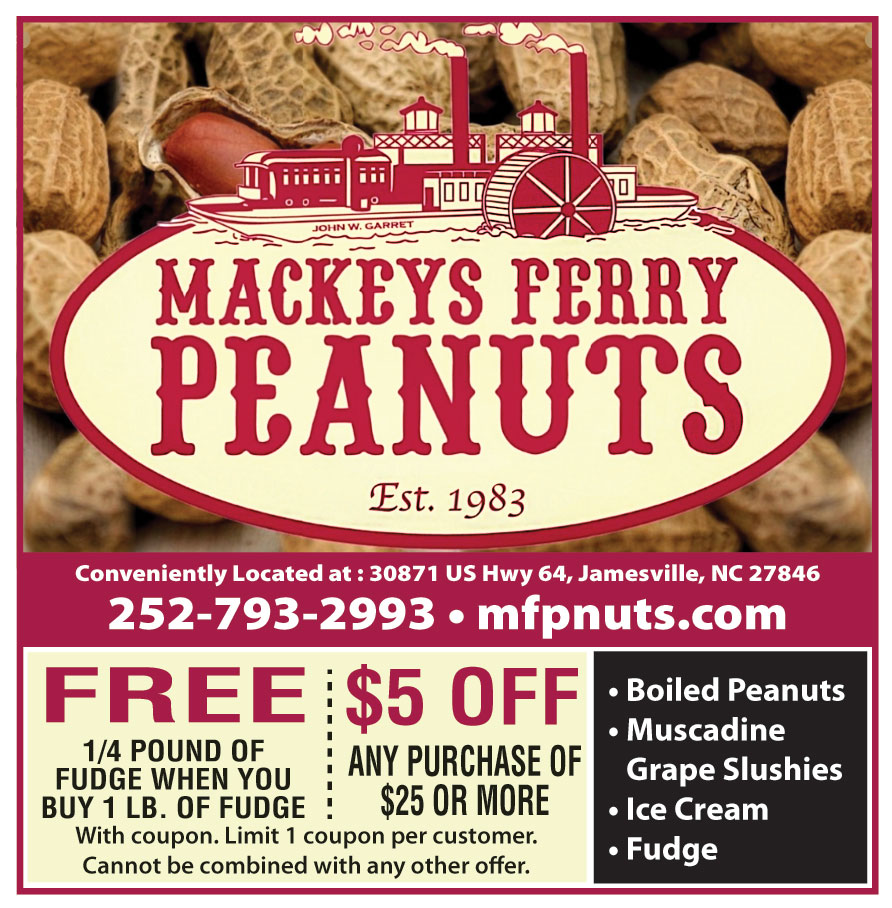 MACKEYS FERRY PEANUTS AND