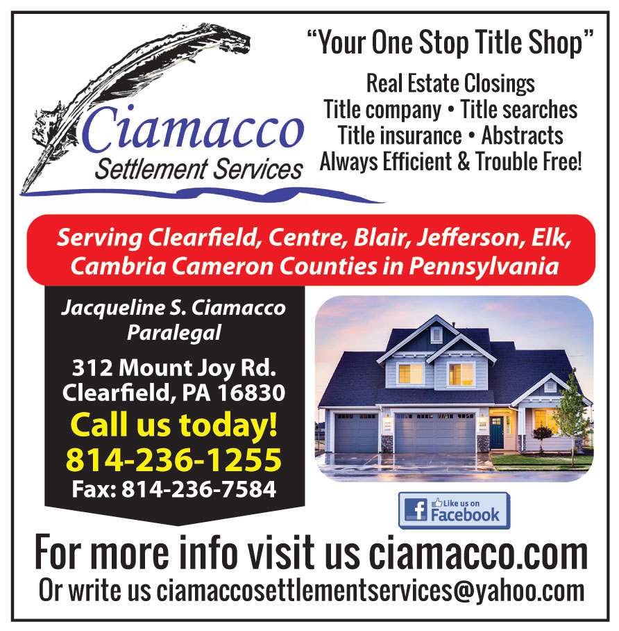 CIAMACCO SETTLEMENT SVC