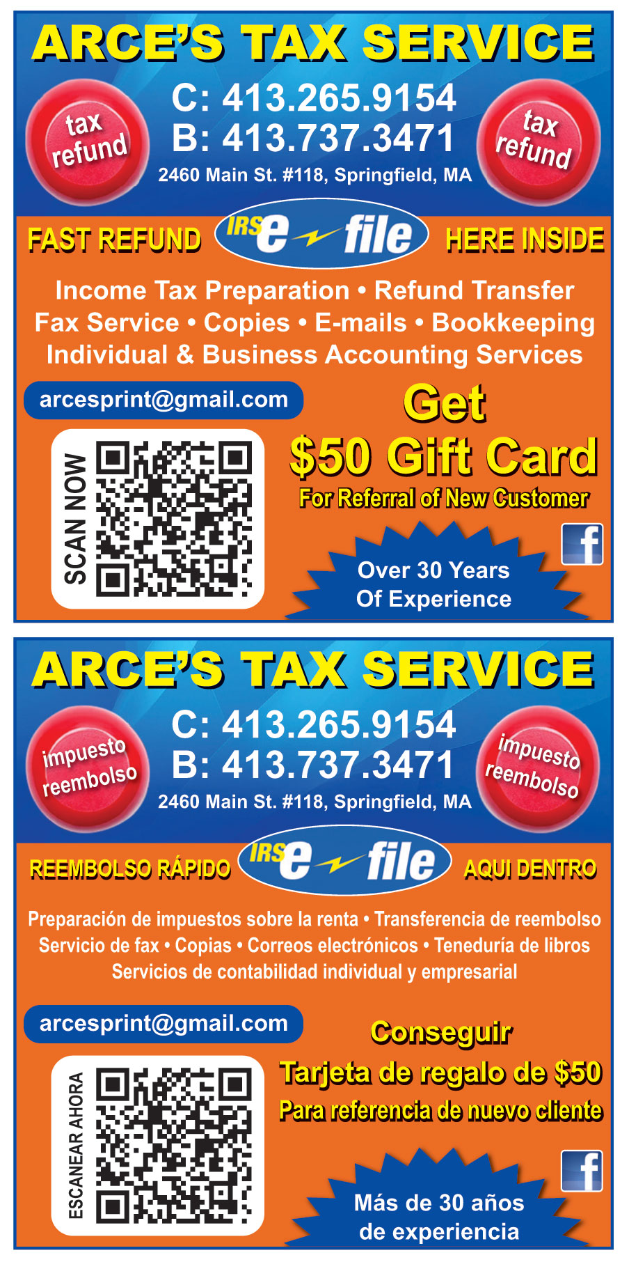 ARCE TAX SERVICE