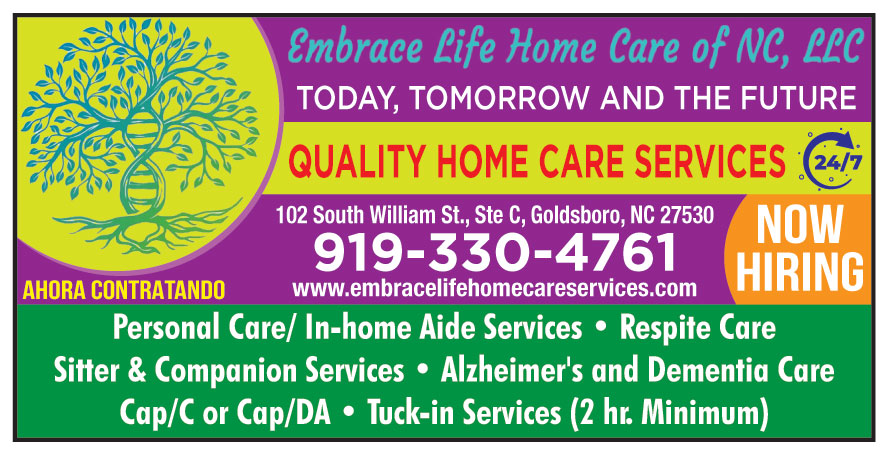 EMBRACE LIFE HOME CARE OF