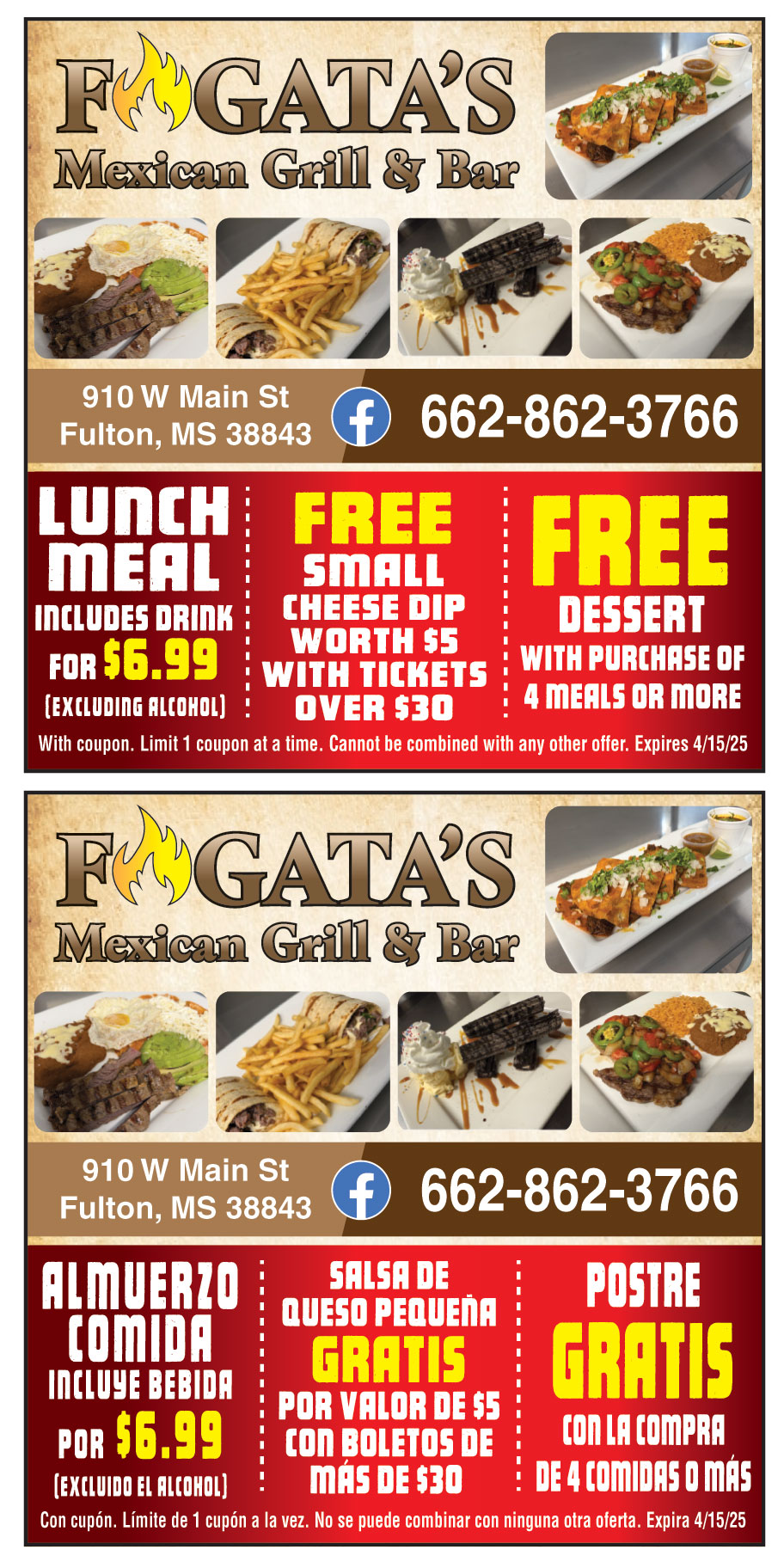 FOGATAS MEXICAN GRILL AND