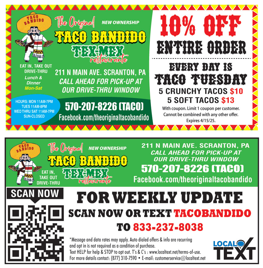 TACO BANDIDO TEX MEX REST