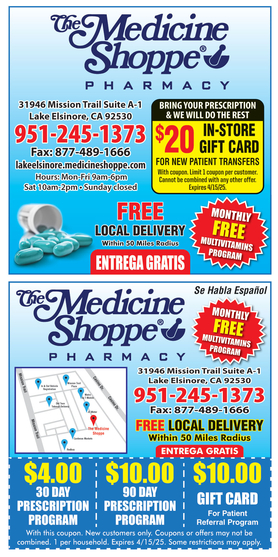 THE MEDICINE SHOPPE