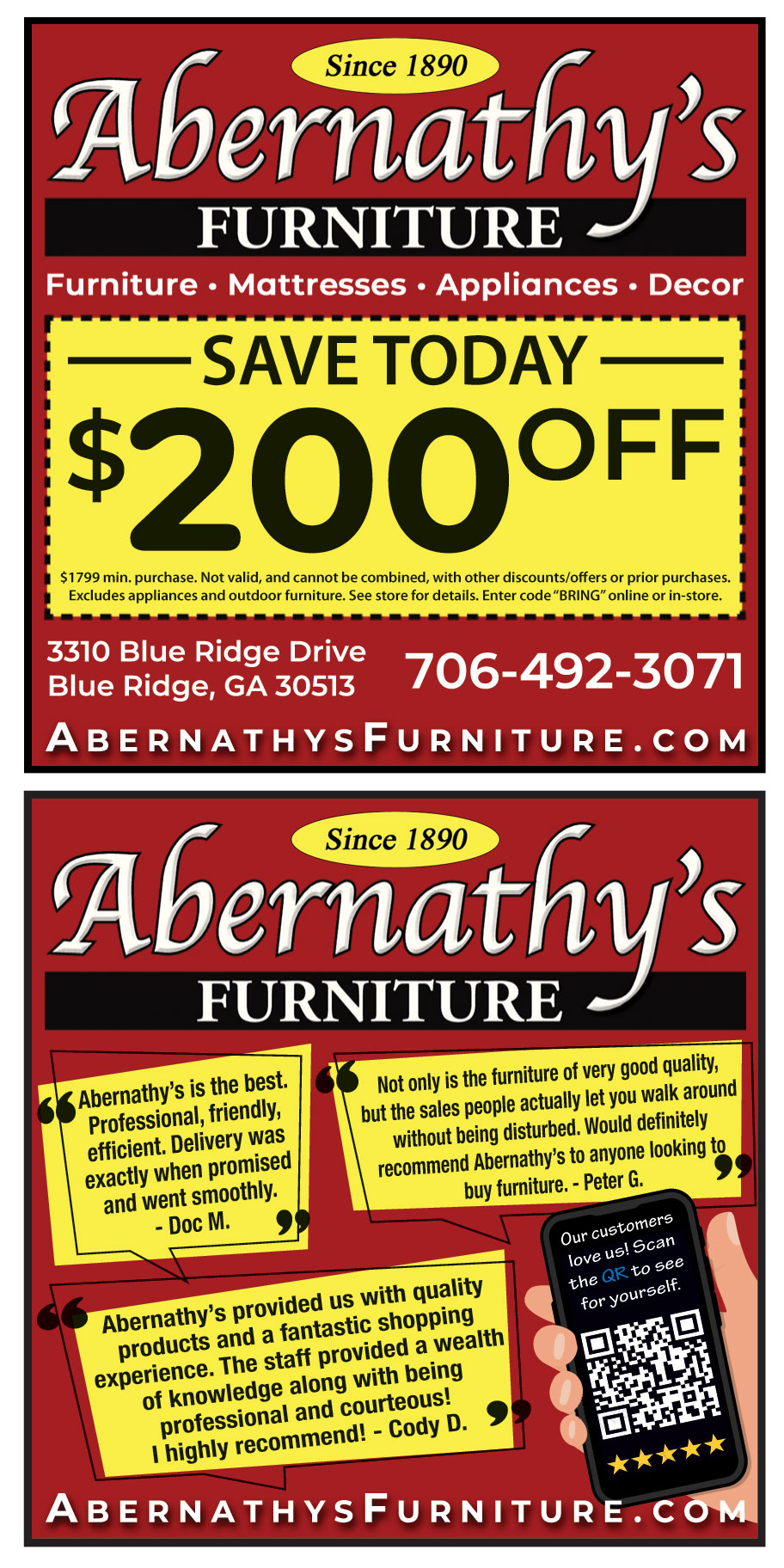 ABERNATHYS FURNITURE