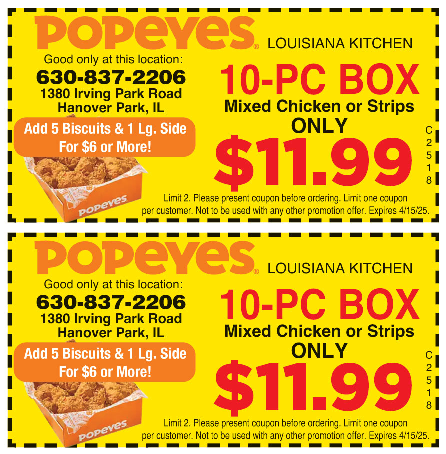 POPEYES LOUISIANA KITCHEN