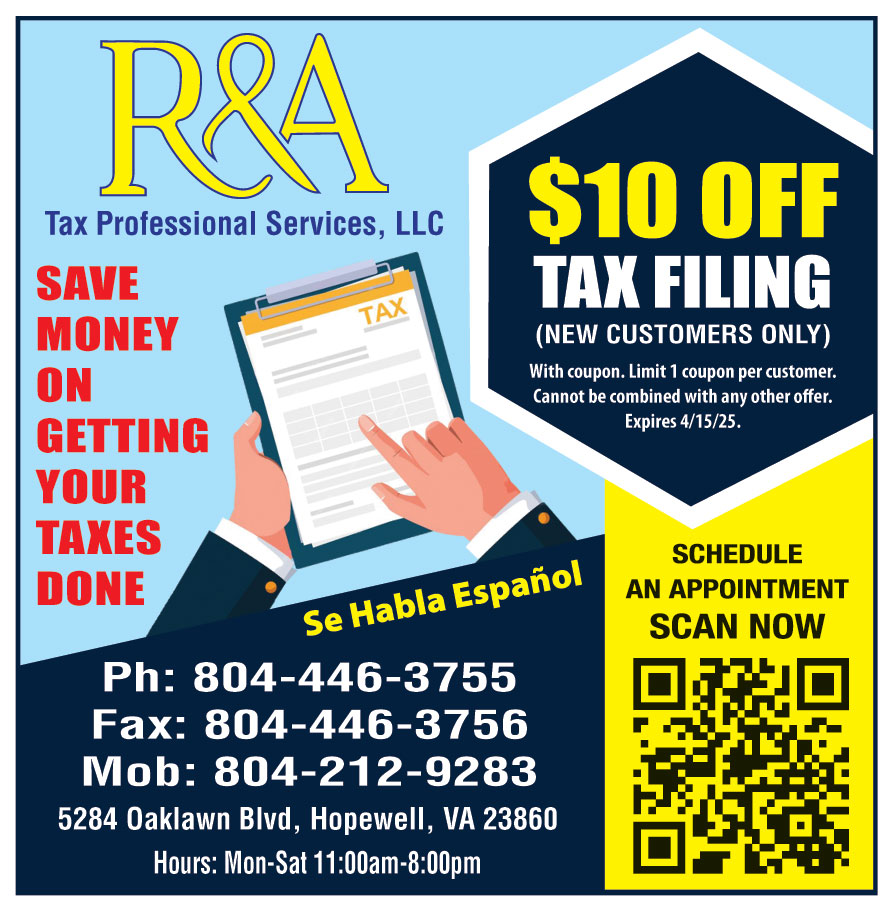 R AND A TAX PROFESSIONAL